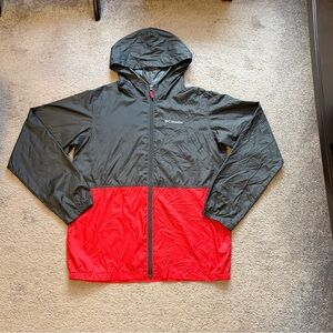 Columbia Kids Raincoat - Black and Red